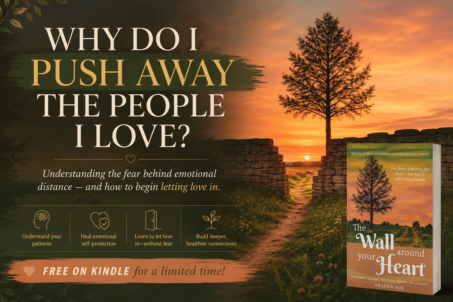 Blog Hero Image: The wall around your heart e-book