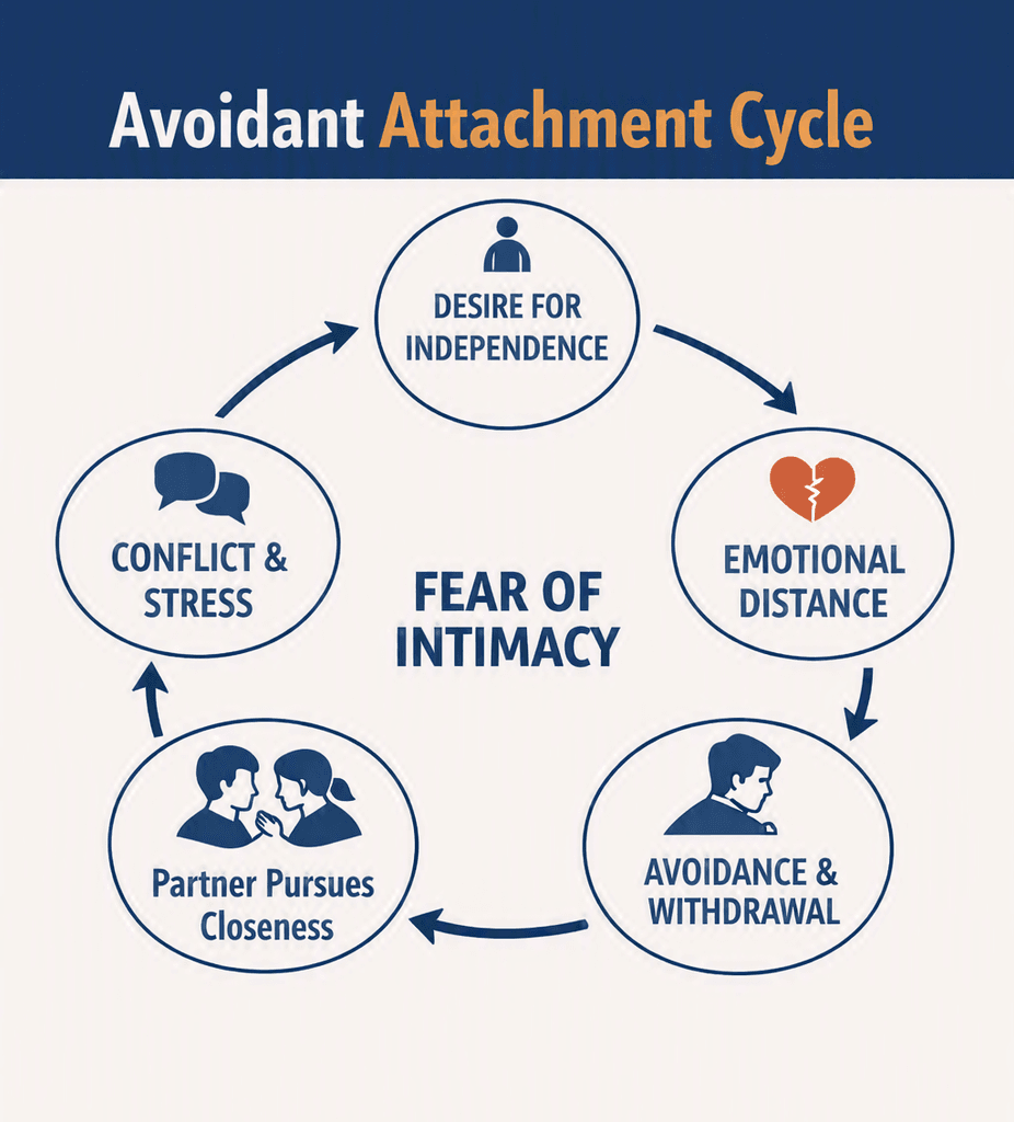 Avoidant attachment Style Cycle